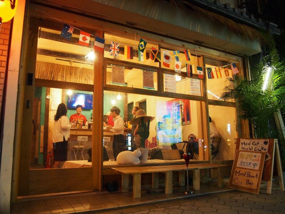 Mad Cat Hostel Osaka&Bar Exterior foto