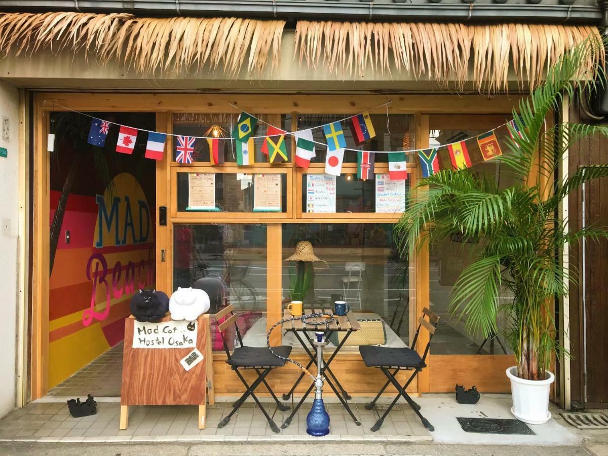 Mad Cat Hostel Osaka&Bar Exterior foto